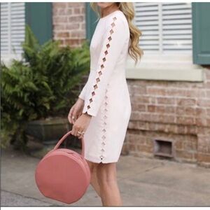 Club Monaco Edni dress in light pink